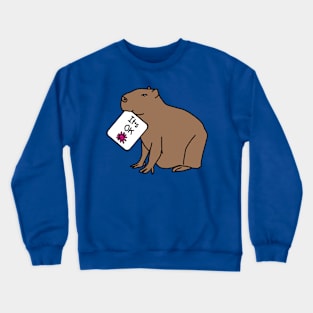 Capybara Says Its OK Crewneck Sweatshirt